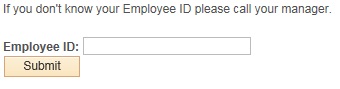 Image of the Employee ID page. 